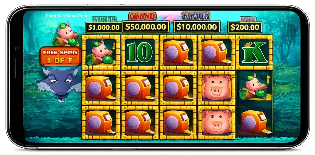Huff and Puff App Slot